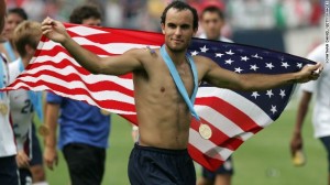 For online last game, the USMNT is all about Landon Donovan (Photo Credit: onathan Daniel/Getty Images)