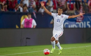 Timmy Chandler has failed to make a positive impact in the 2015 Gold Cup. Credit: Jerome Miron-USA TODAY Sports